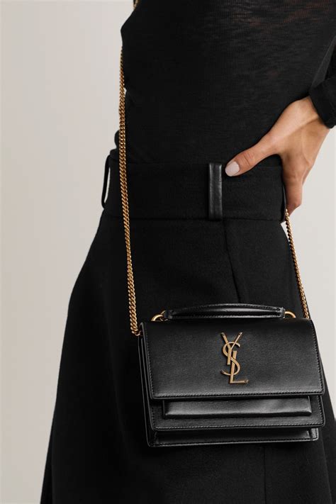 ysl sunset python bag|ysl sunset bag small.